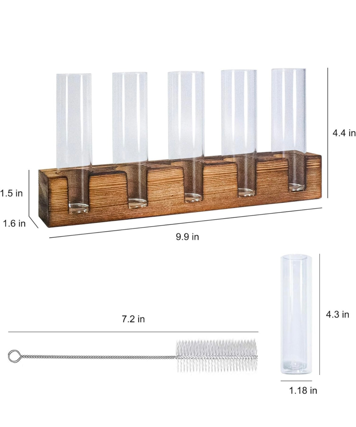 Pine Wood Plant Propagation Station